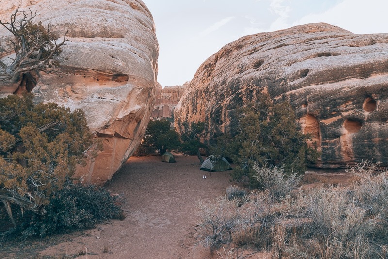 Backpacking Needles Canyonlands