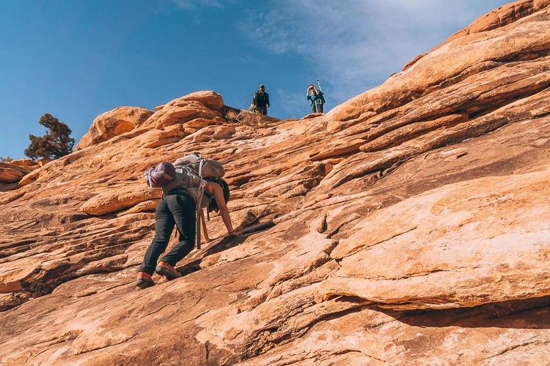 Backpacking Needles Canyonlands