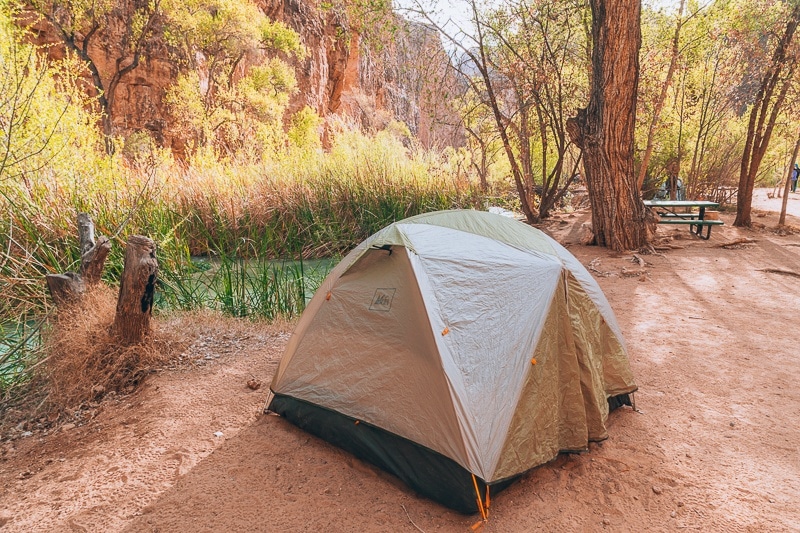 Havasu Falls Camping