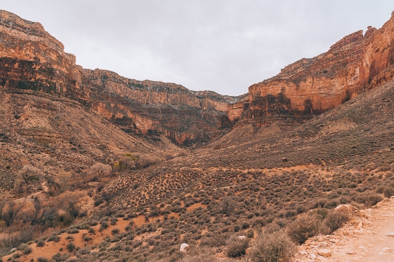 Plateau Point at the Grand Canyon 