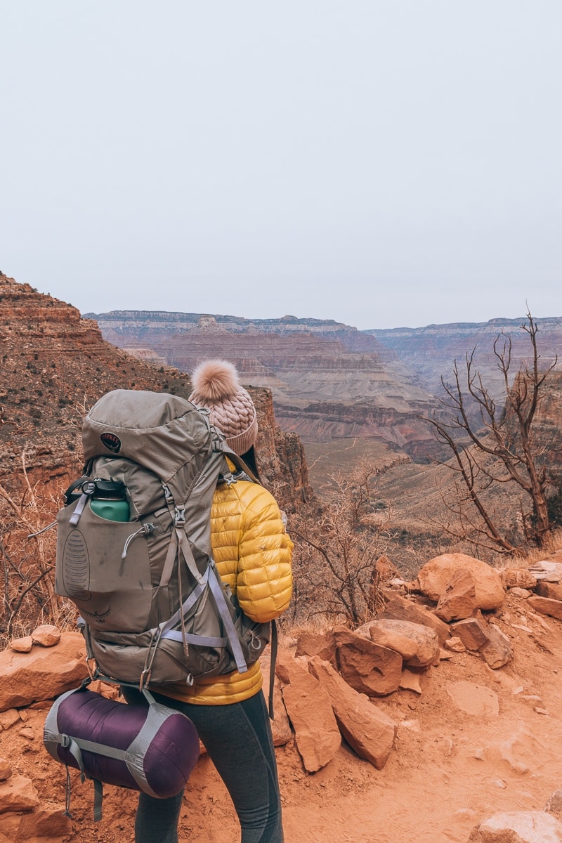 Bright Angel Trail at the Grand Canyon