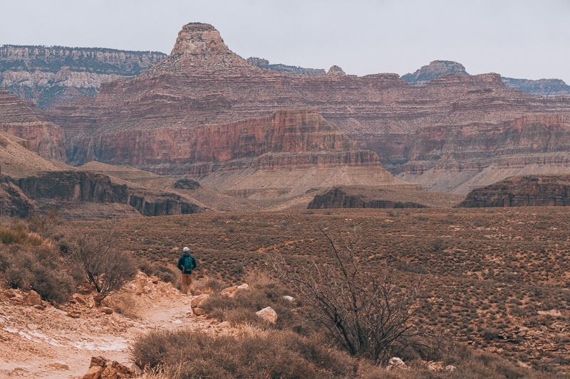 Plateau Point at the Grand Canyon 