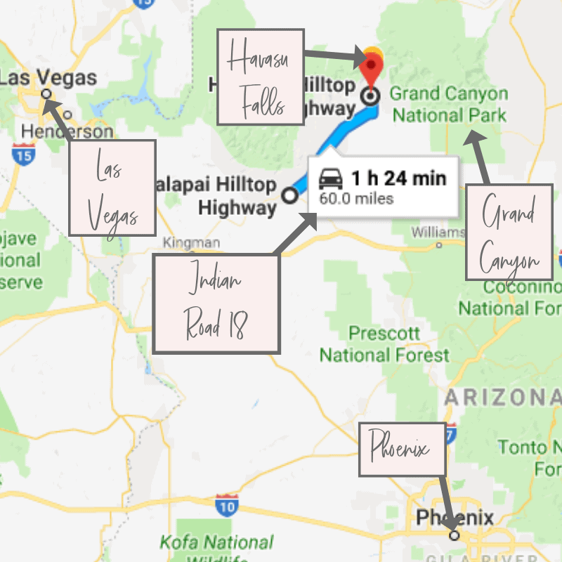 How To Get To Havasu Falls