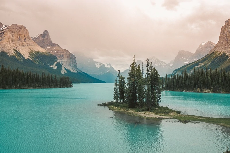 Saturday Night Lake - Jasper National Park