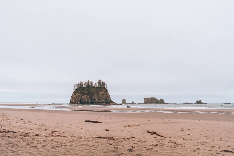 Second Beach Camping