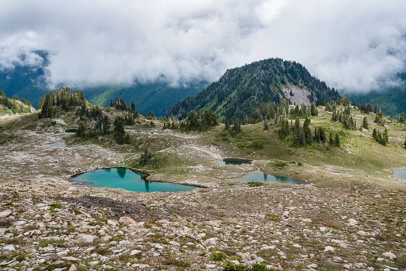 High Divide Trail - Seven Lakes Basin Loop