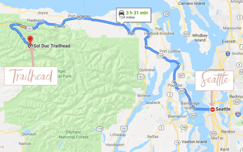 High divide loop trail outlet