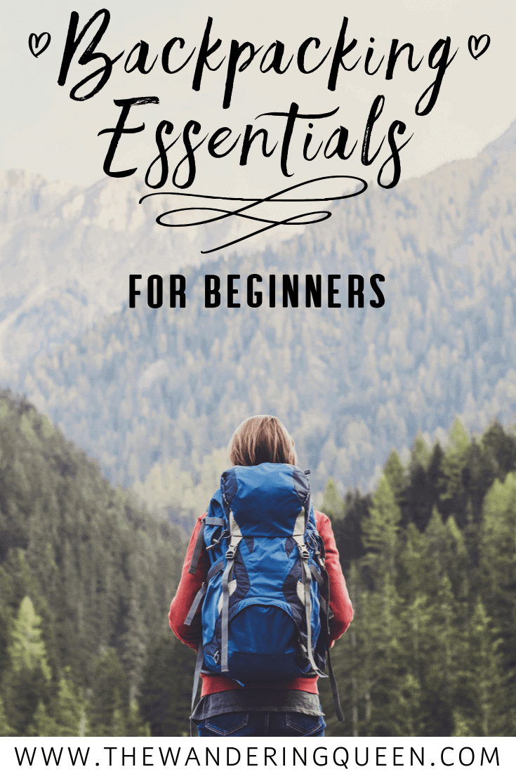 Pin for backpacking essentials