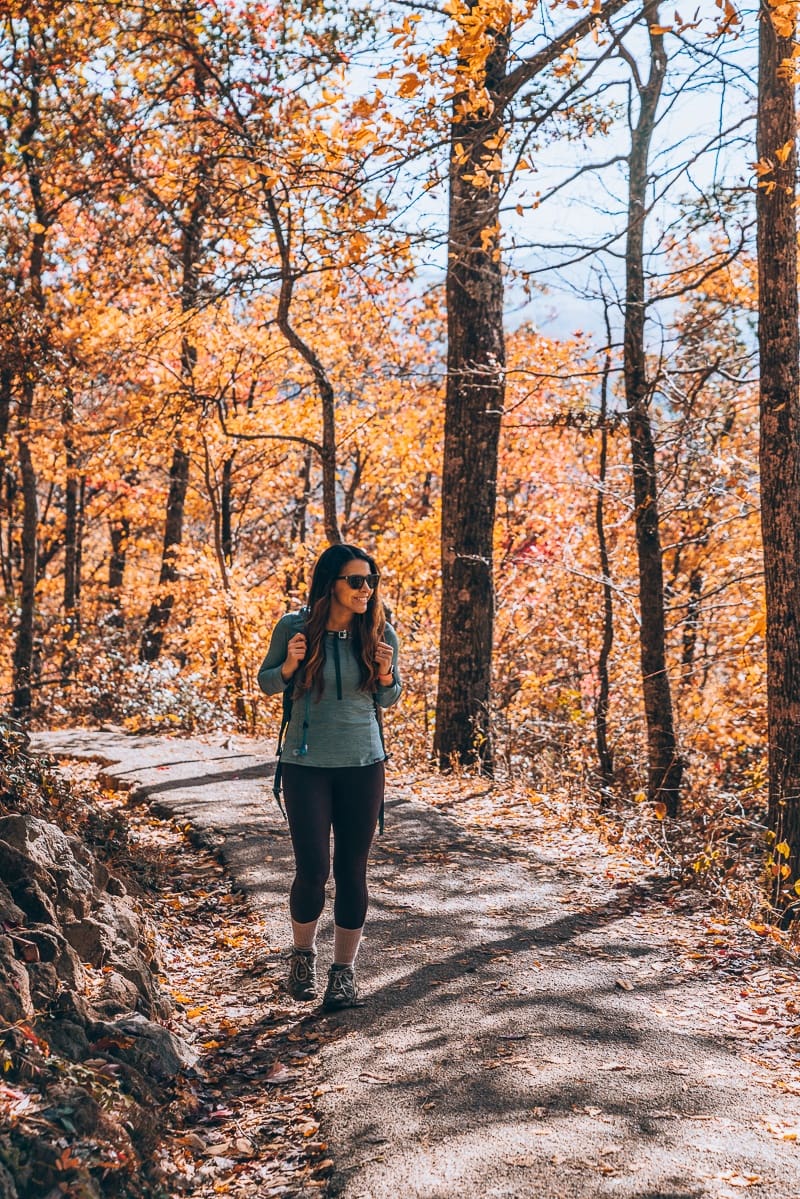  hiking in the fall