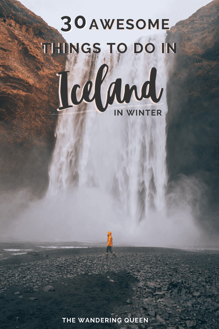 pin for best things to do in Iceland in the winter