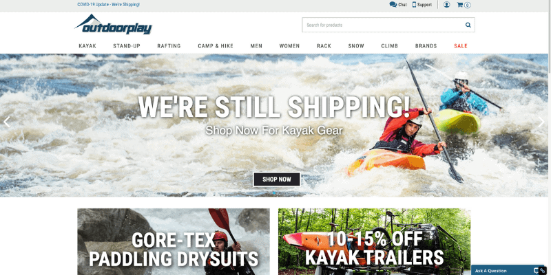 Discounted Outdoor Gear: outdoorplay screenshot