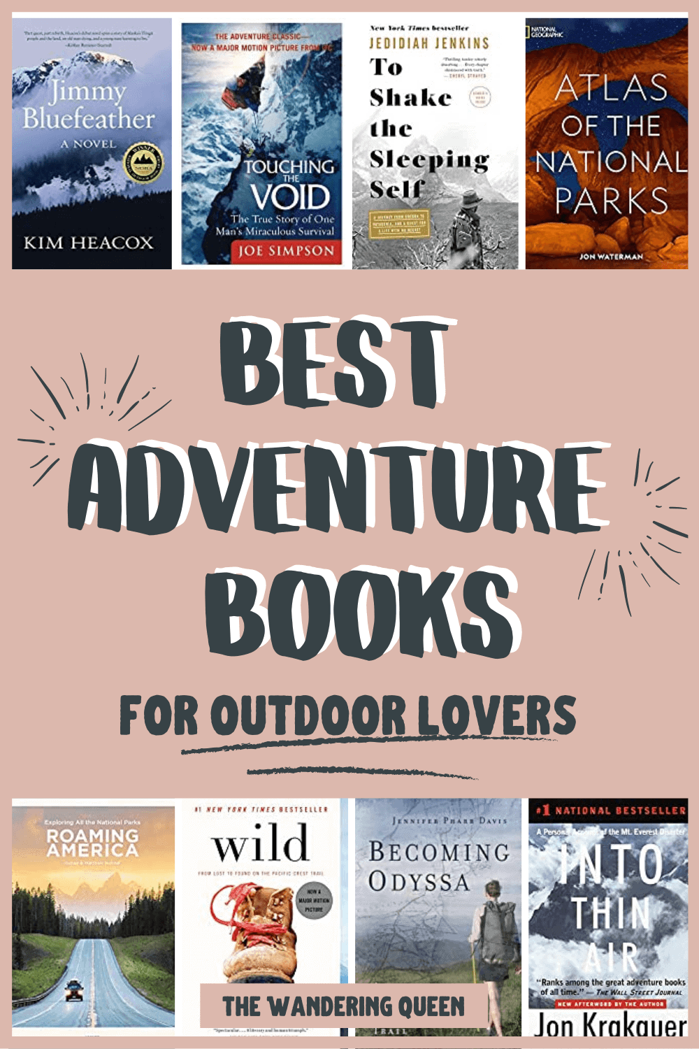 Best Adventure Books pin