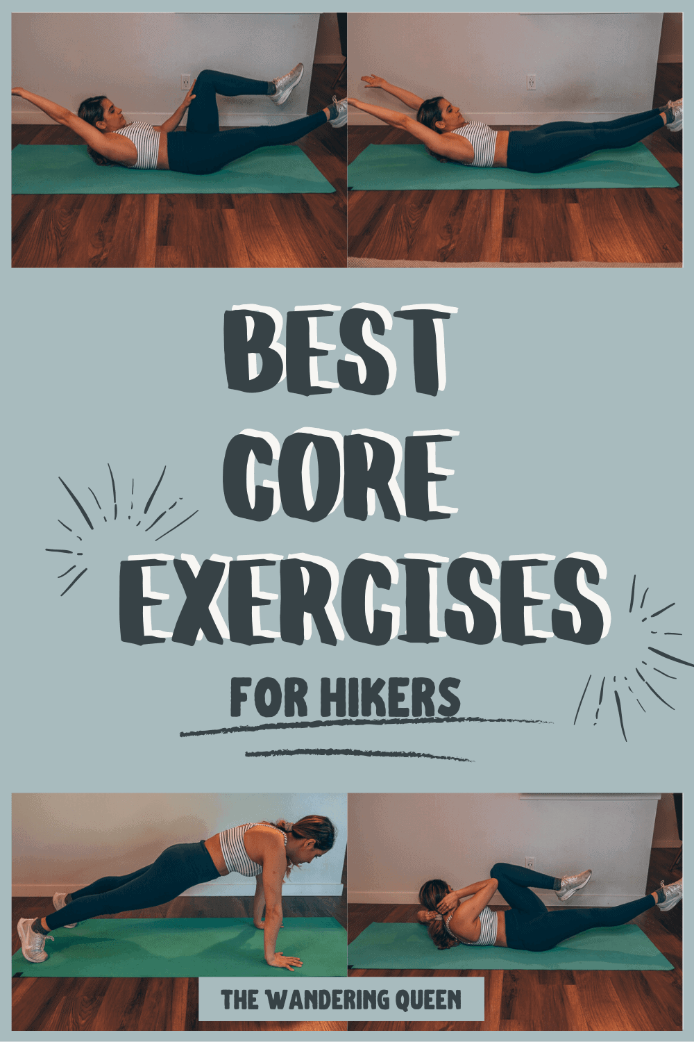 Core Exercises For Hikers - The Wandering Queen