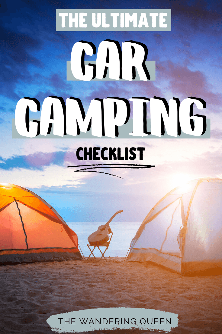 Car Camping Checklist
