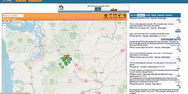 Dispersed camping near me hotsell