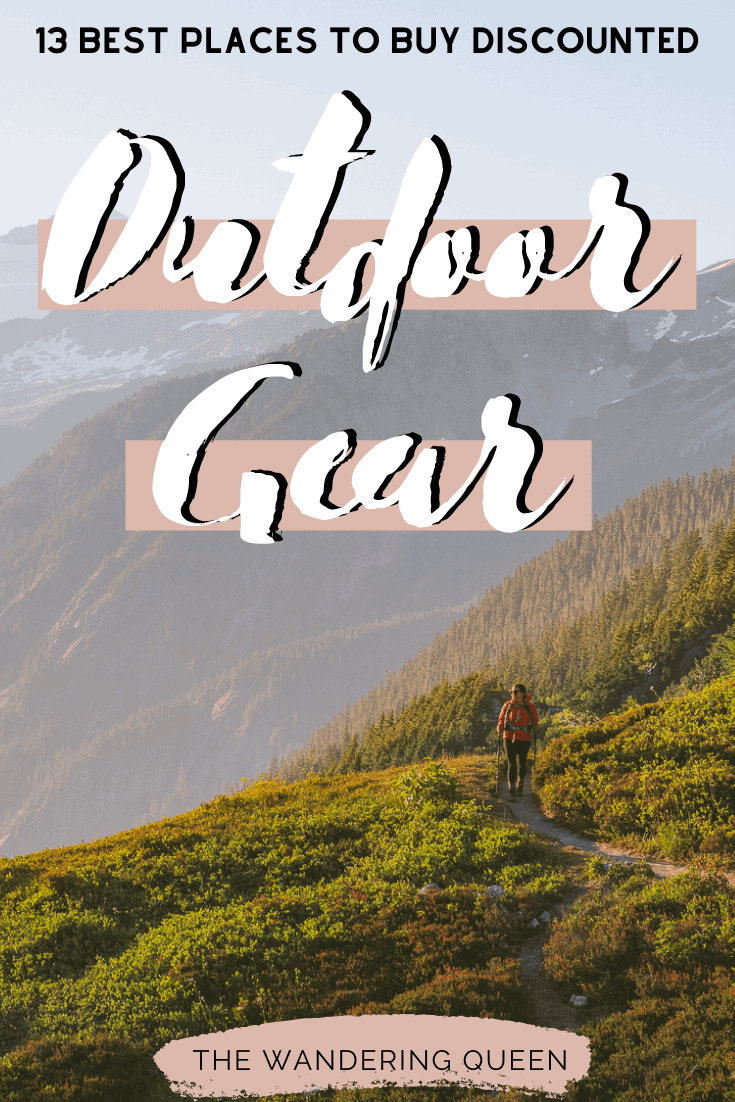discount camping and hiking gear