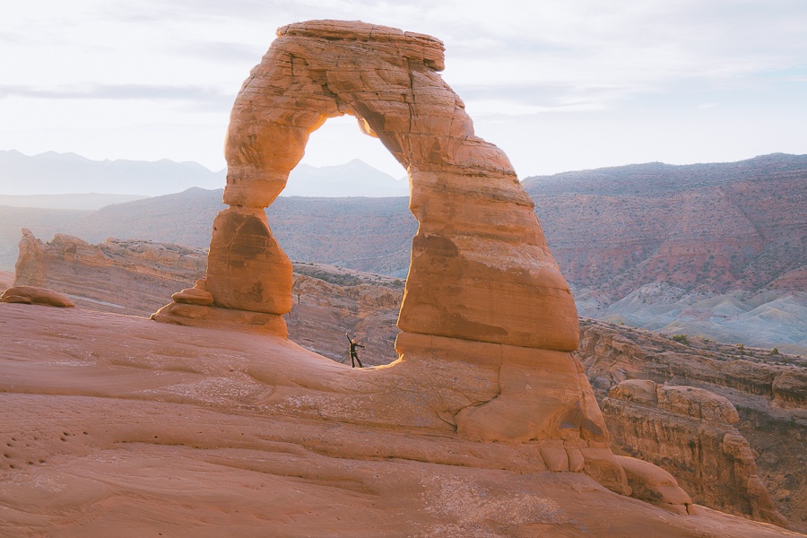 picture of the delicate arch
