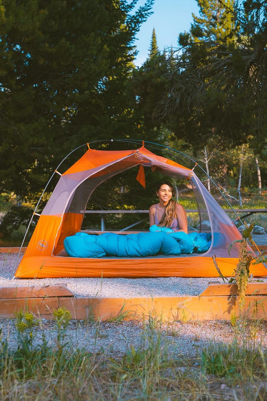 camping in jenny lake