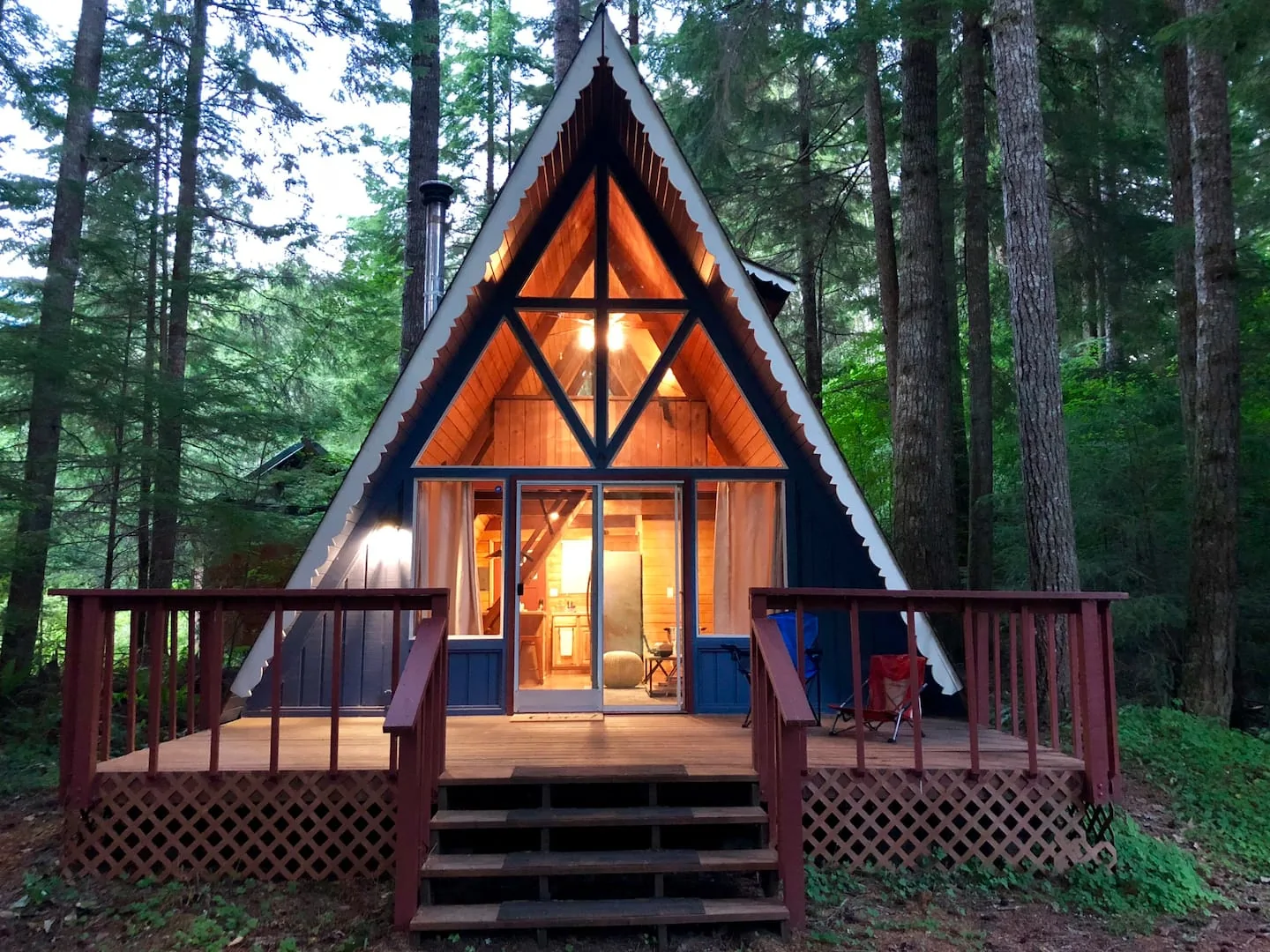 Mount Rainier A-Frame Cabin