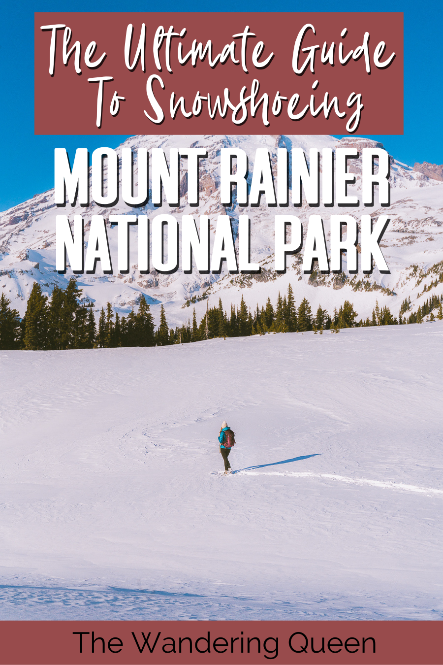 Snowshoeing Mt Rainier National Park