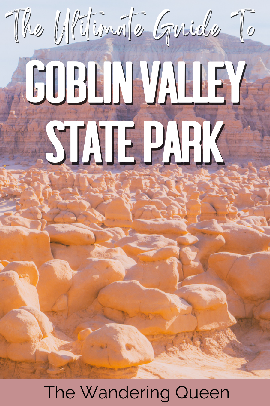 Hiking Goblin Valley State Park Utah