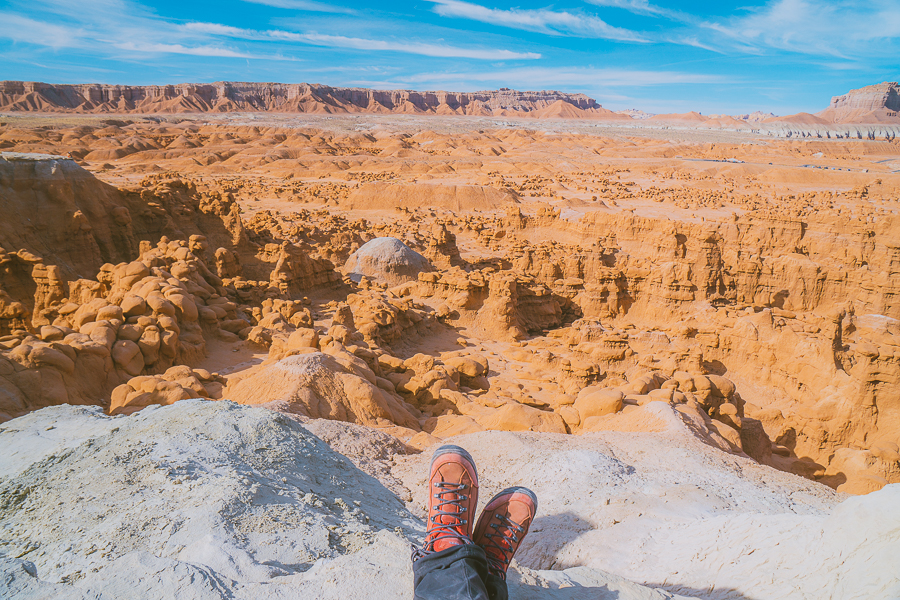 Hiking Goblin Valley State Park Utah