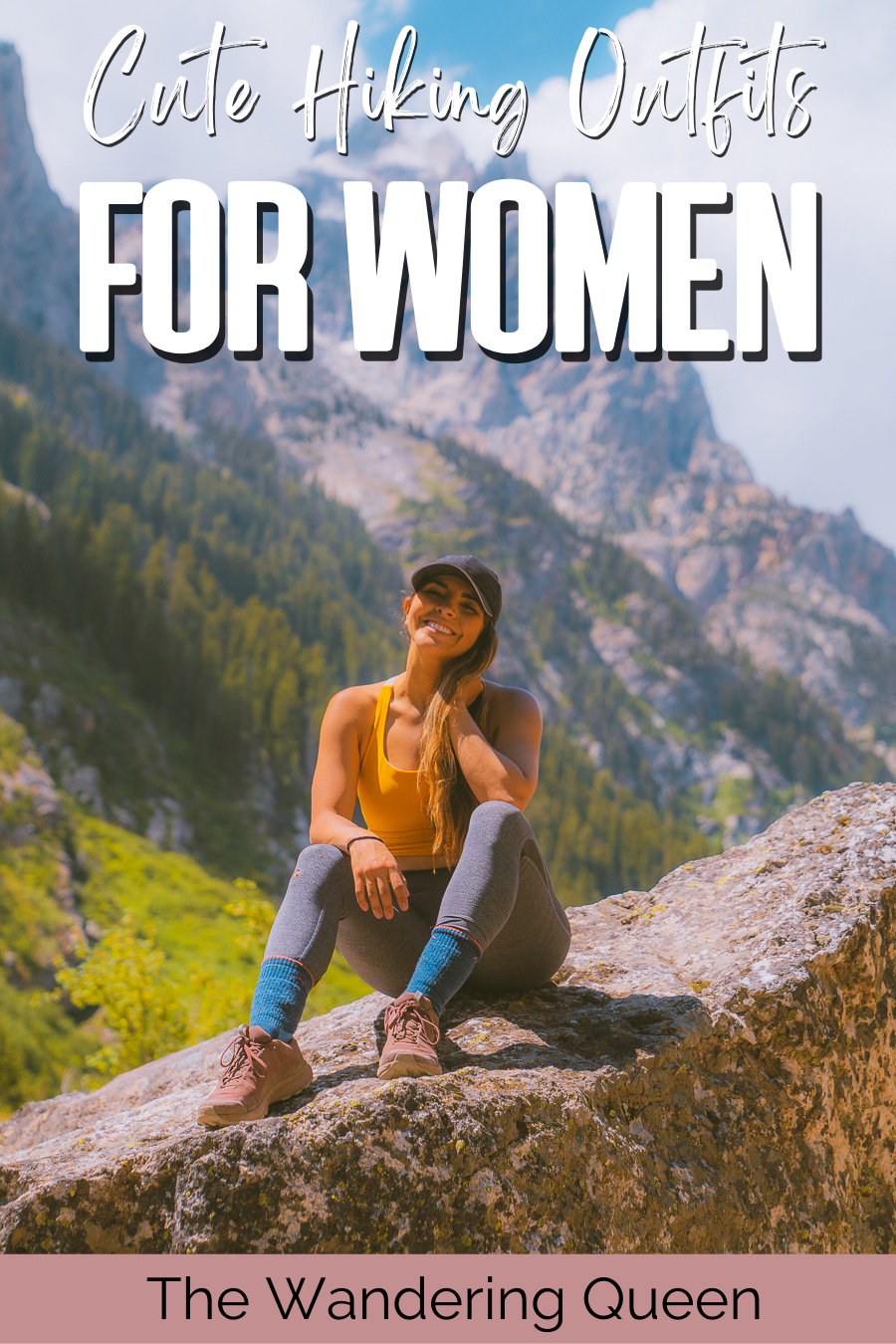 Fitness inspiration  Hiking outfit women, Summer hiking outfit, Hiking  outfit