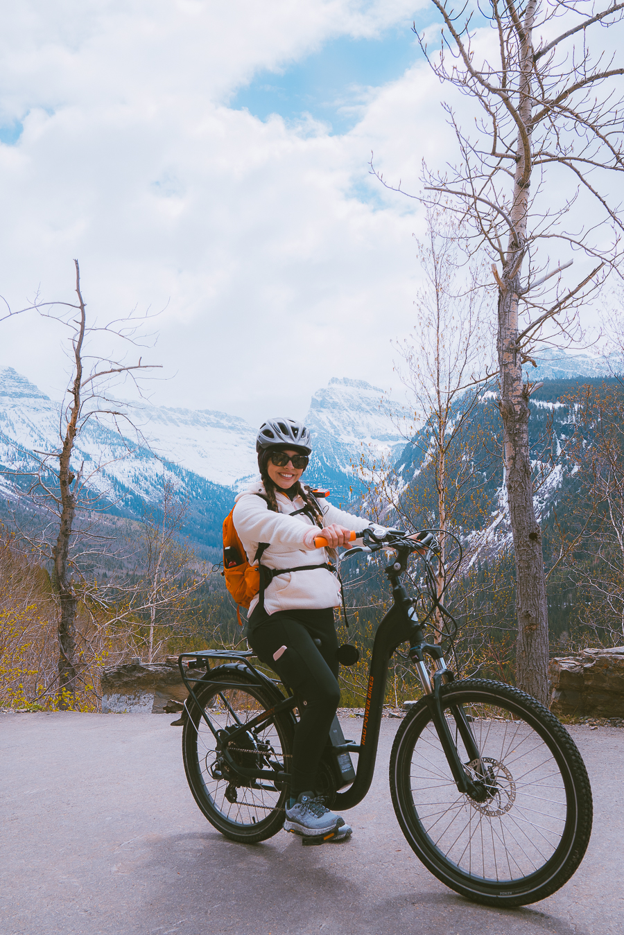 Biking Going To The Sun Road