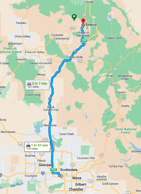 Sedona Itinerary