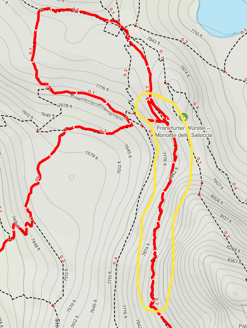 trek 6 jours dolomites