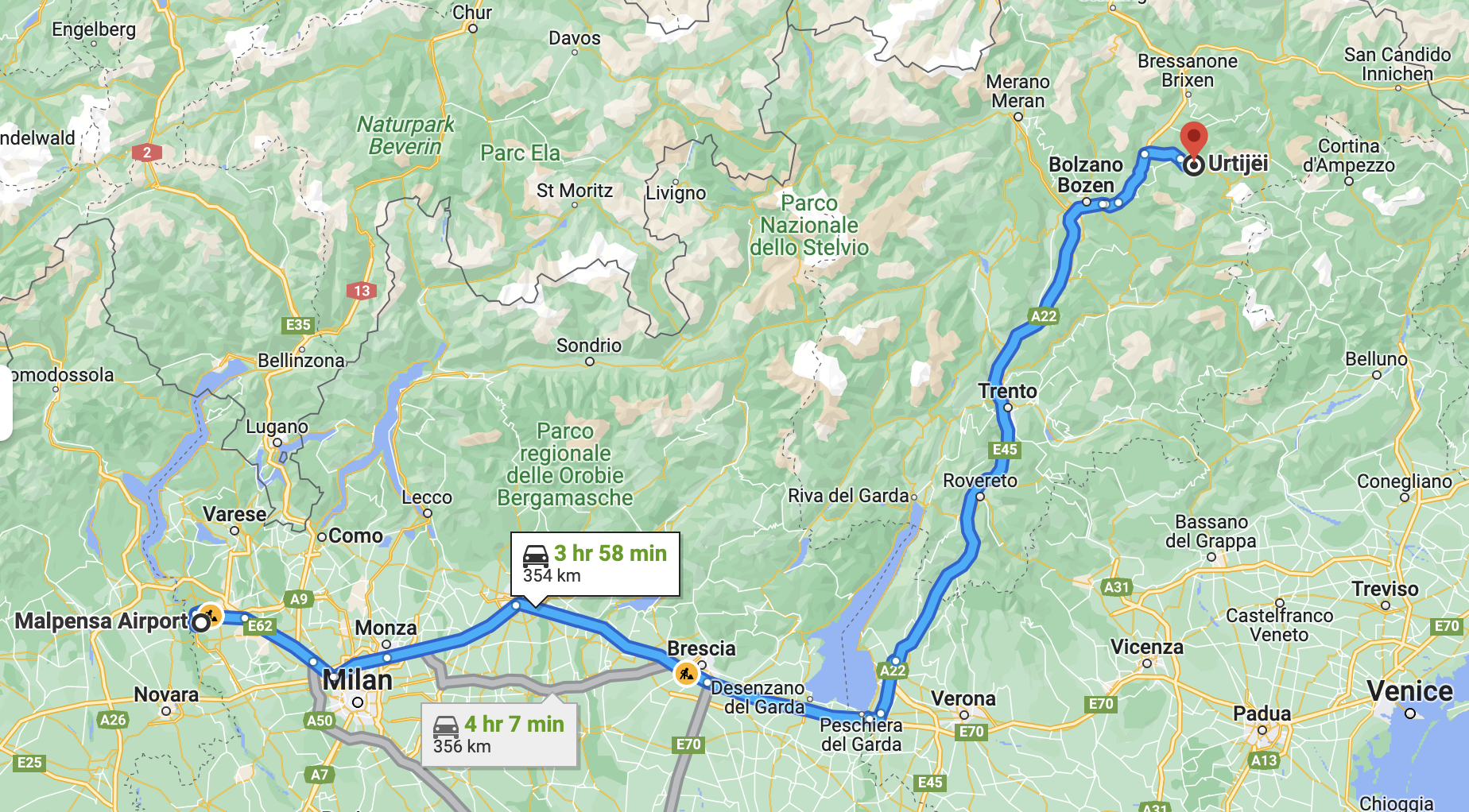 road trip dolomites 15 jours