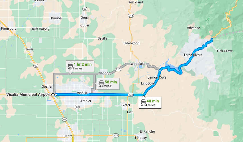 Sequoia National Park Itinerary